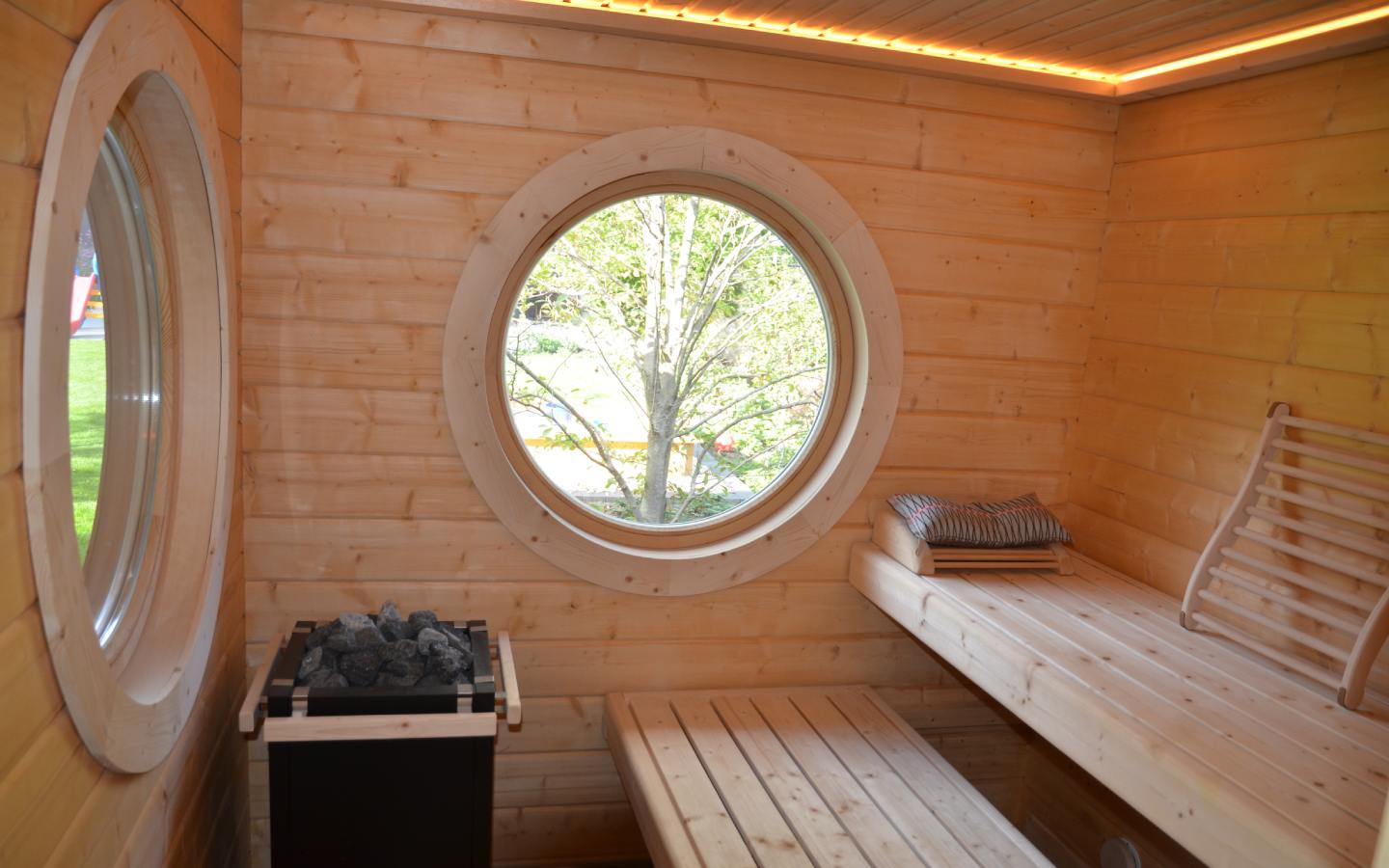 Finnische Sauna für Zuhause